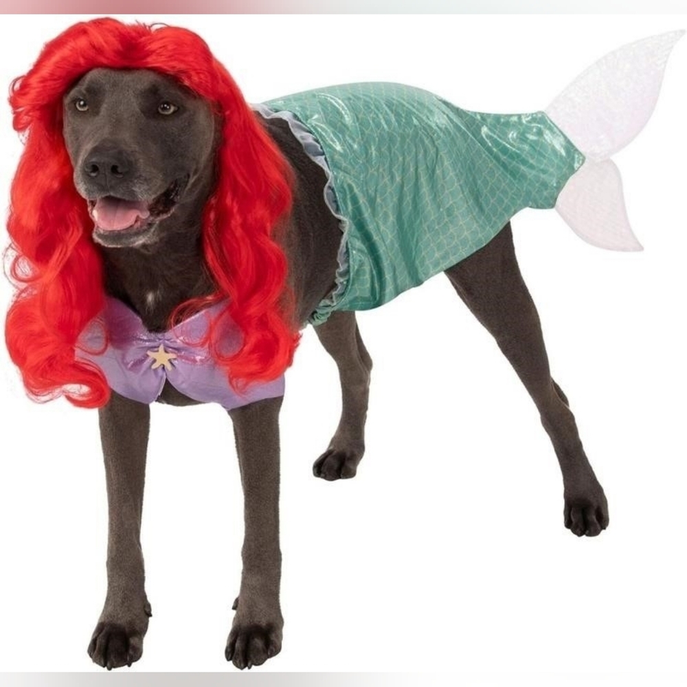 Disney Princesses: Ariel Pet Costume for for Dogs or Cats by Rubies XXL